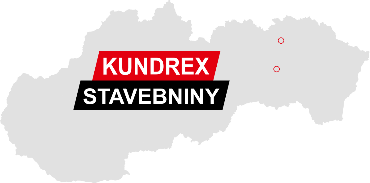 KUNDREX Stavebniny — pôsobisko na východnom Slovensku
